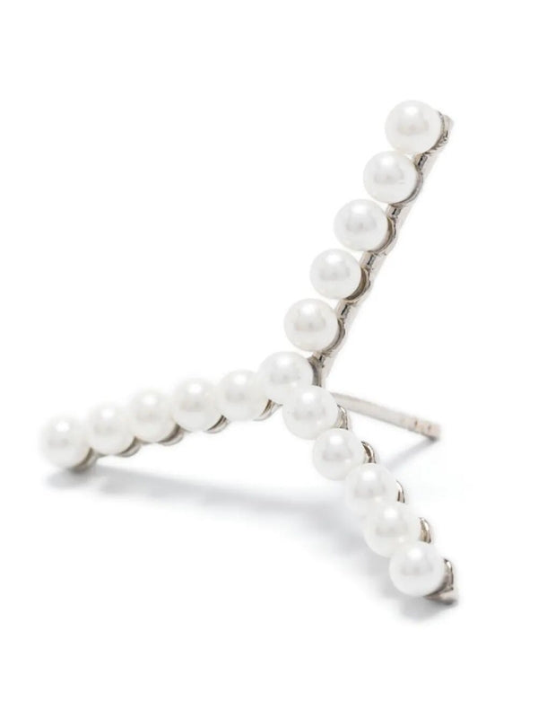 Y Project Silver Earrings