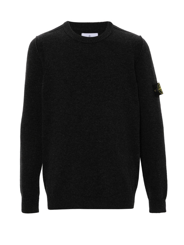 Wappen Patch Wool Blend Knit