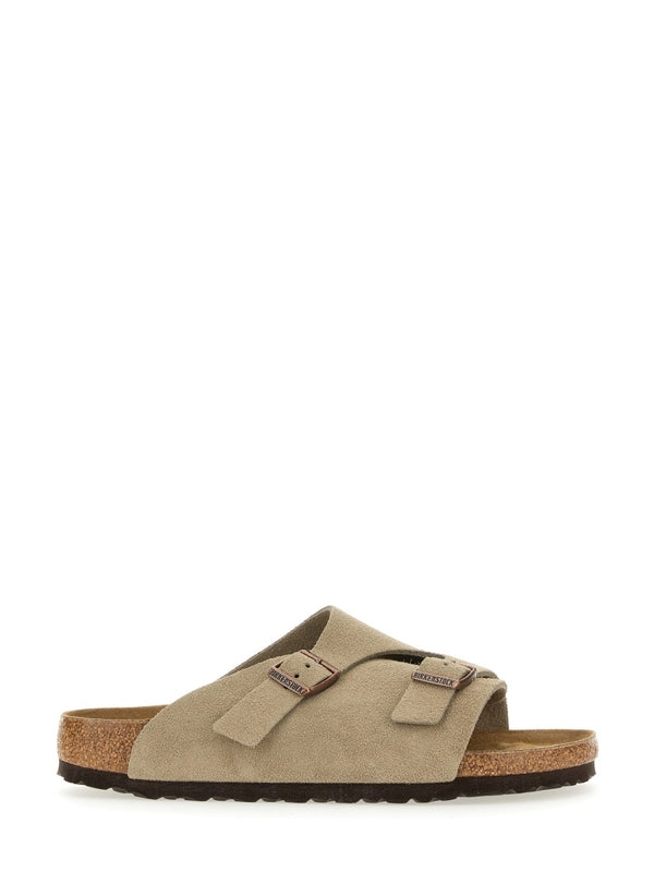 Zurich Strap Suede Sandals