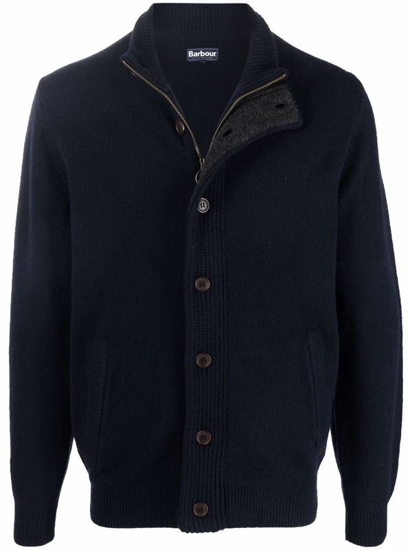 Barbour Navy Cardigans