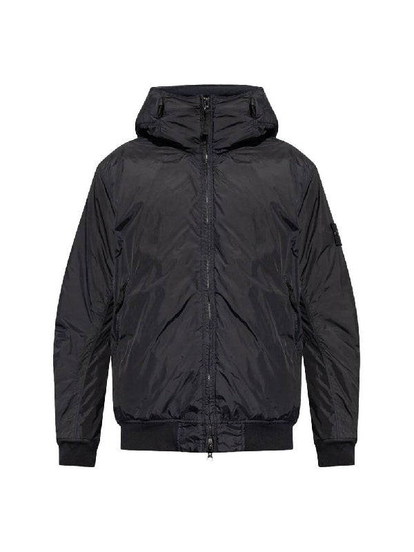 Wappen Patch Nylon Hooded Jacket