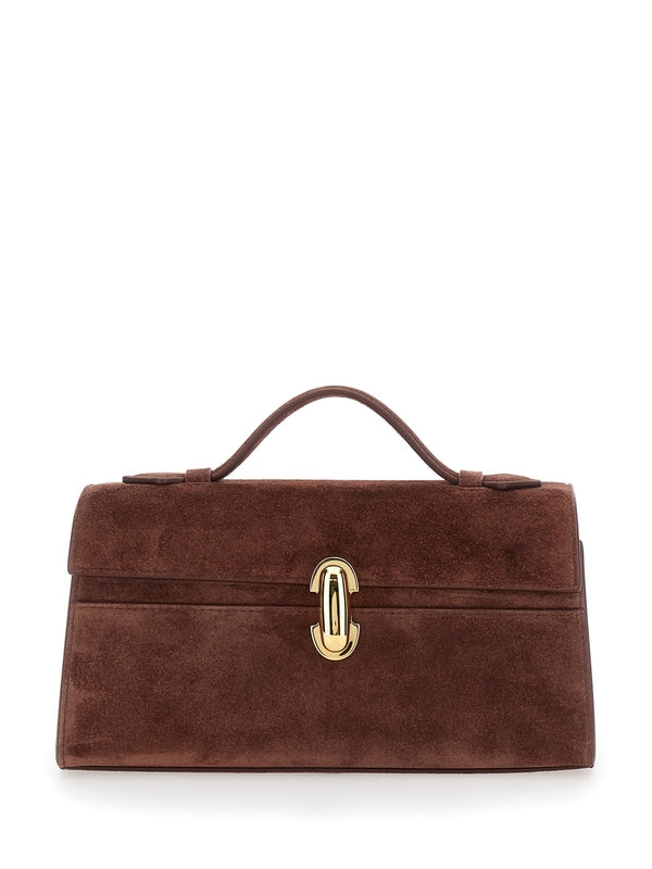 Savette Brown Tote Bags