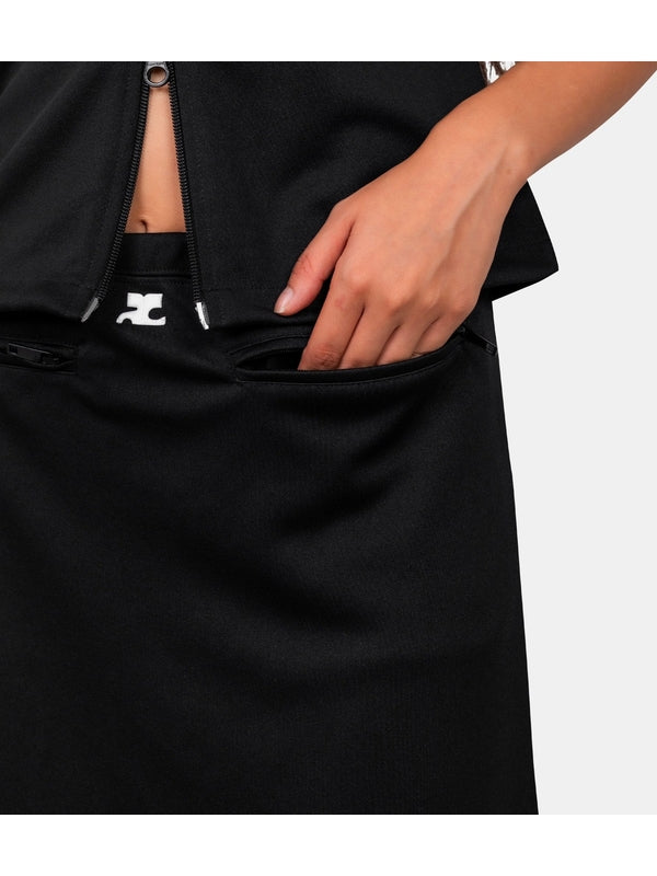 Courrèges Black Skirts