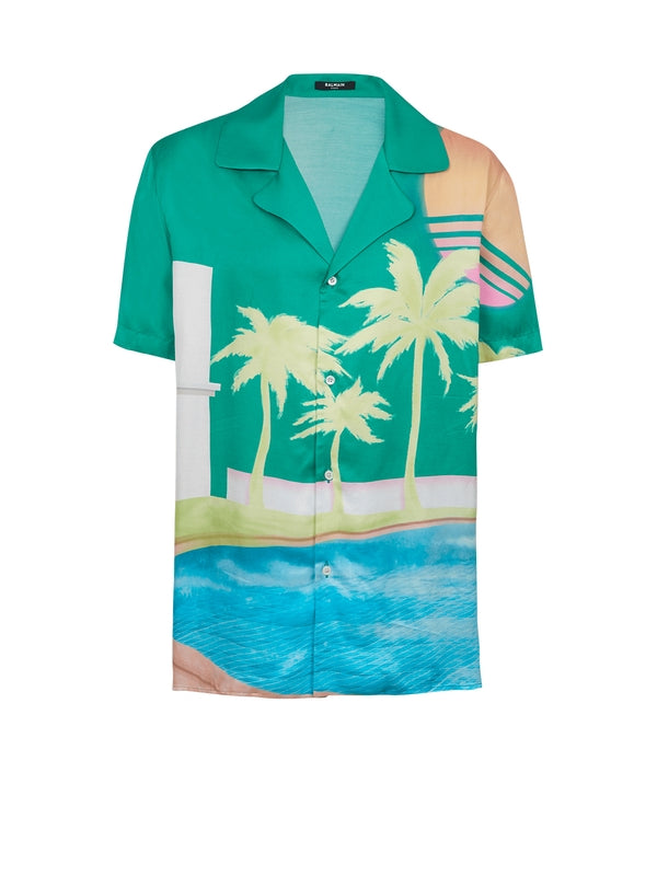 Allover Printed Short Sleeve Shirt