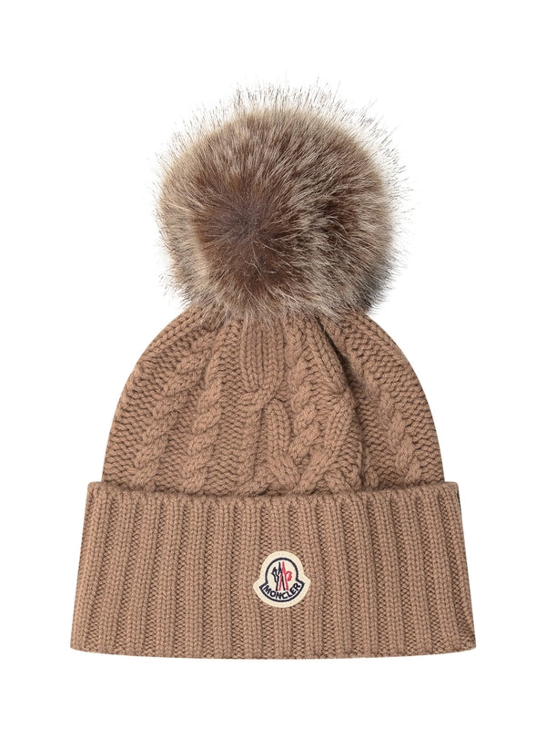 Moncler Beige Beanies