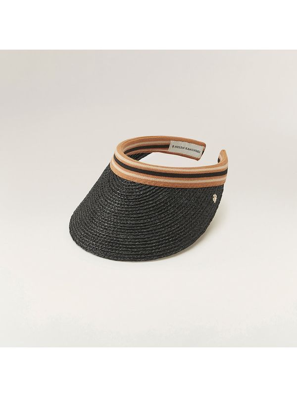 Bianca Raffia Visor Hat