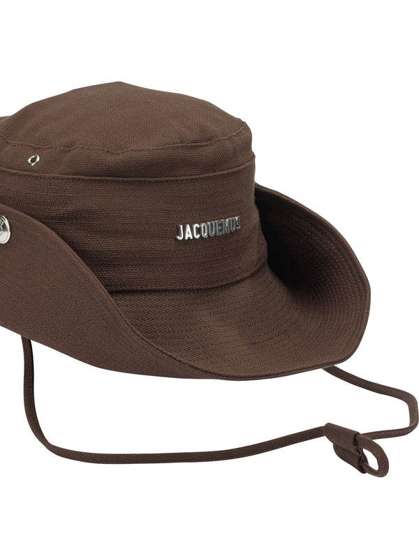 Jacquemus Brown Bucket Hats