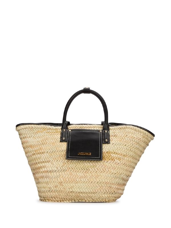 SOLI Beach Basket Tote Bag