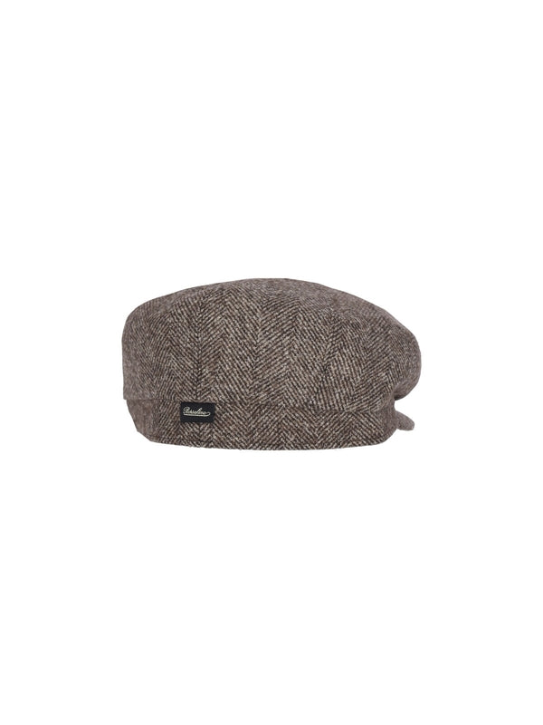 Logo Alpaca Blend Flat Cap