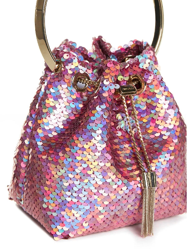 Bon Bon Sequin Bucket Bag