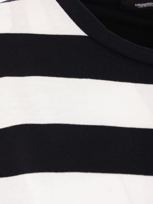 Stripe Pattern Cotton Knit