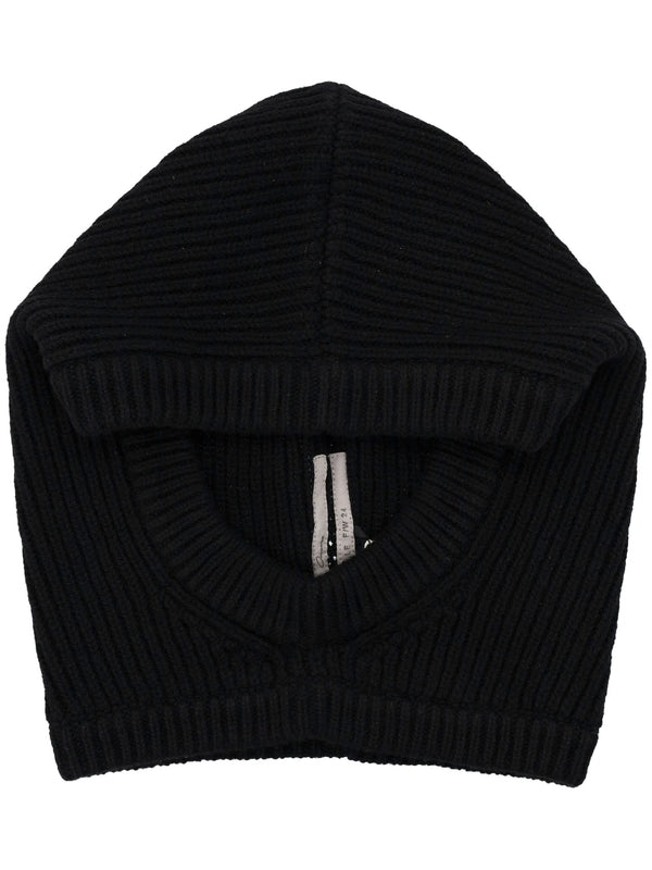 Ribbed Cashmere Balaclava