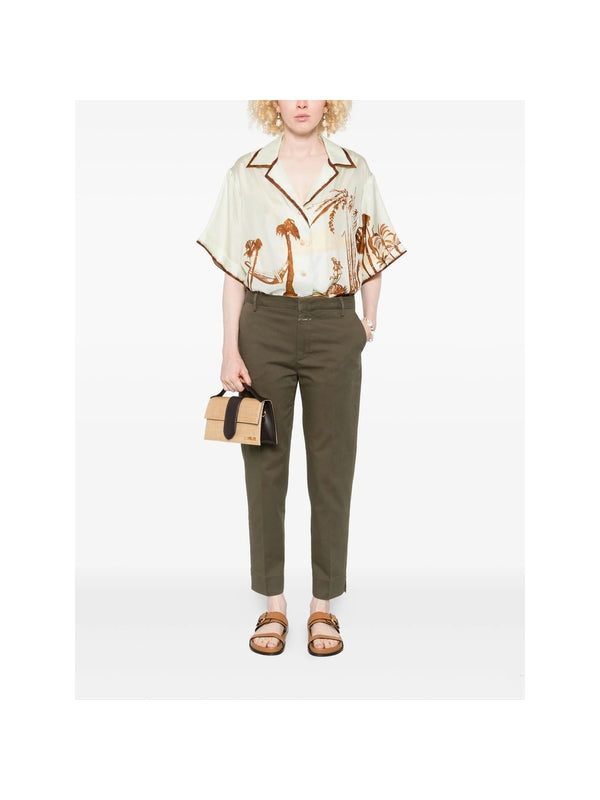 Closed Green Denim Pants