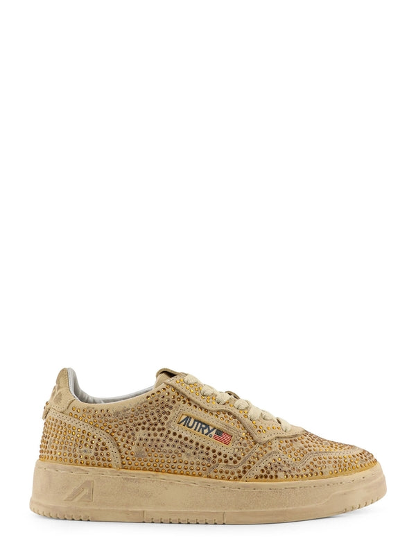 Autry Brown Low Top Sneakers