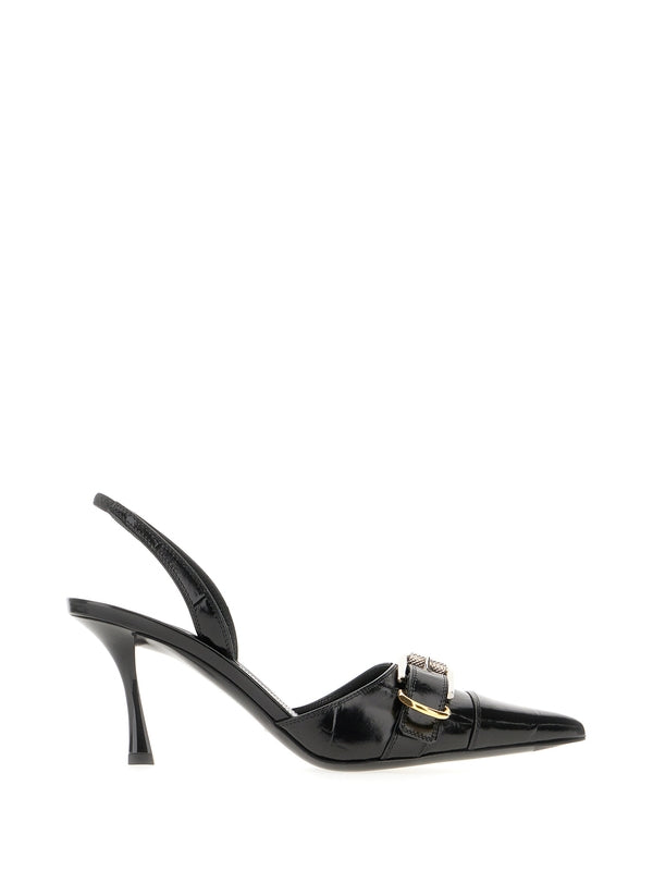 Bouay Buckle Strap Slingback Heel