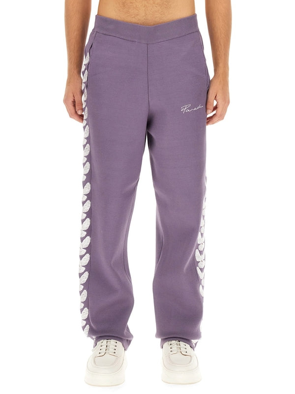 3.Paradis Purple Casual Pants