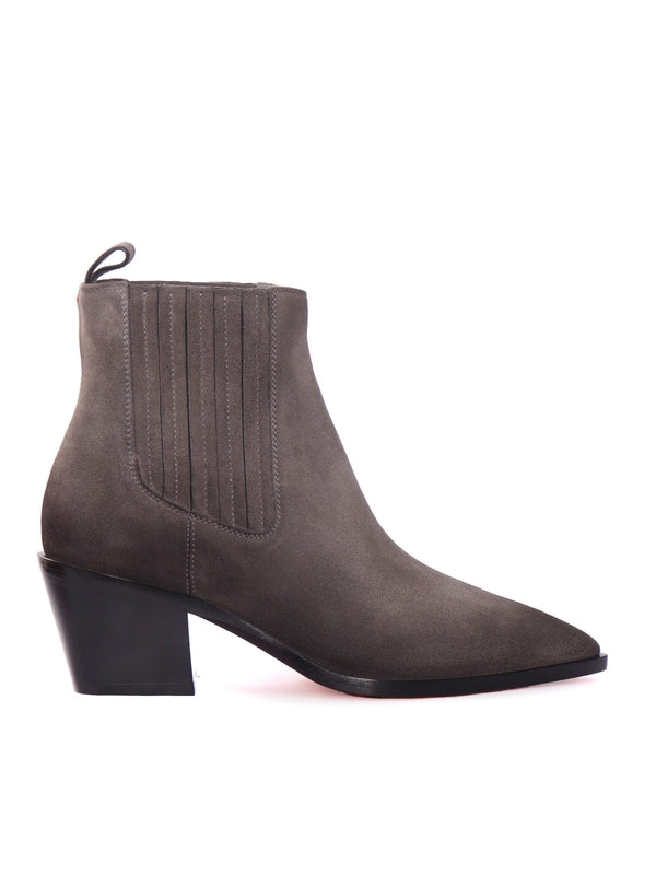 Santoni Grey Ankle Boots