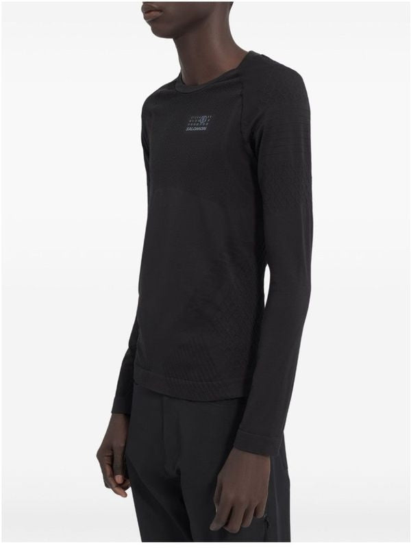 Salomon Logo Nylon Long-Sleeve Top