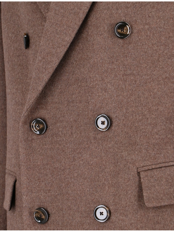 Wool Cashmere Double Coat