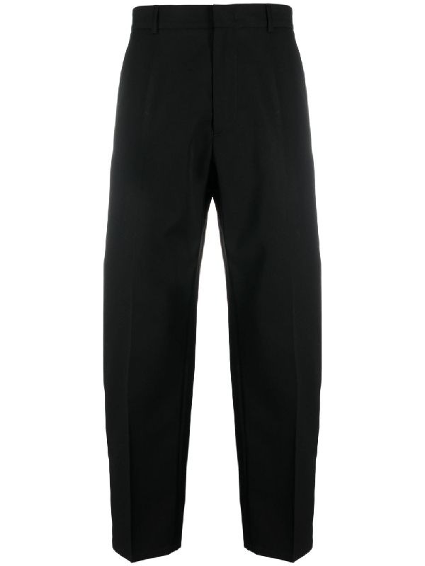 Back Banded Wool Pants