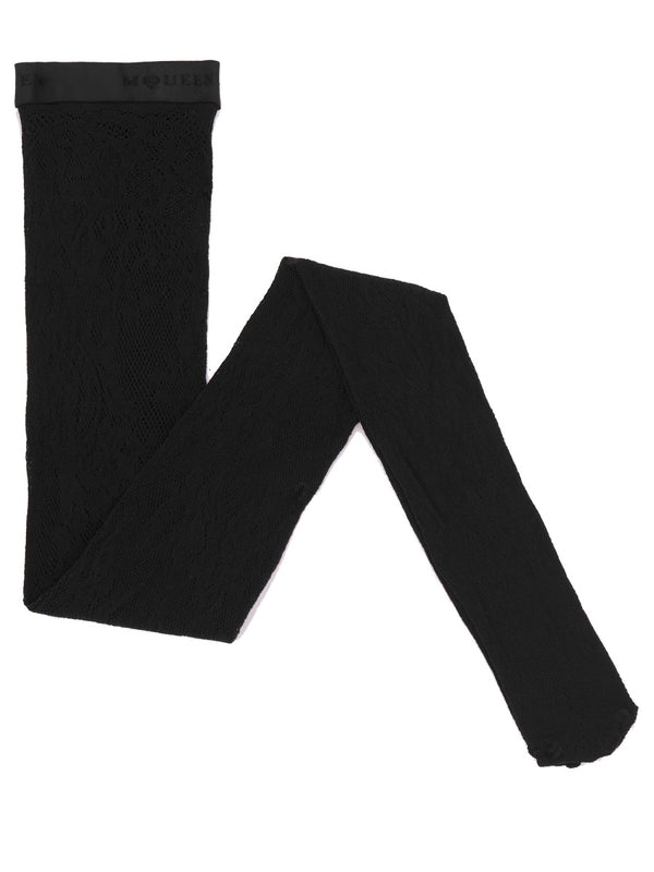 Alexander Mcqueen Black Socks