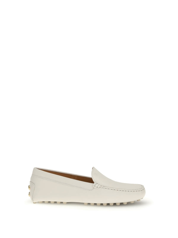 Tod'S White Driving Shoes