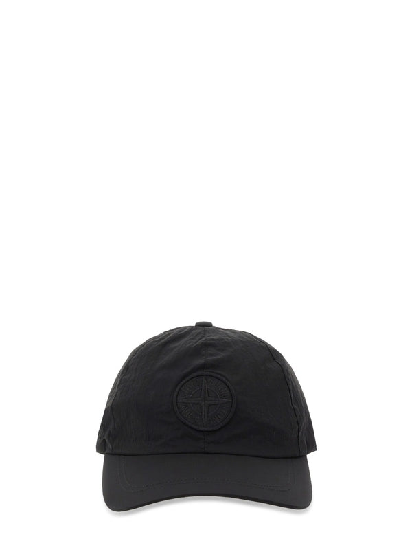 Stone Island Black Cap