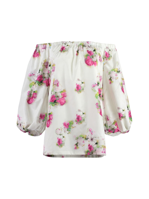 Zigrino Flower Printing Blouse