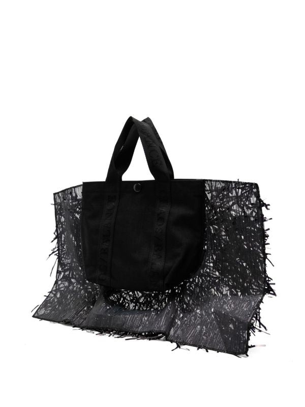 Logo Film Fringe Tote Bag