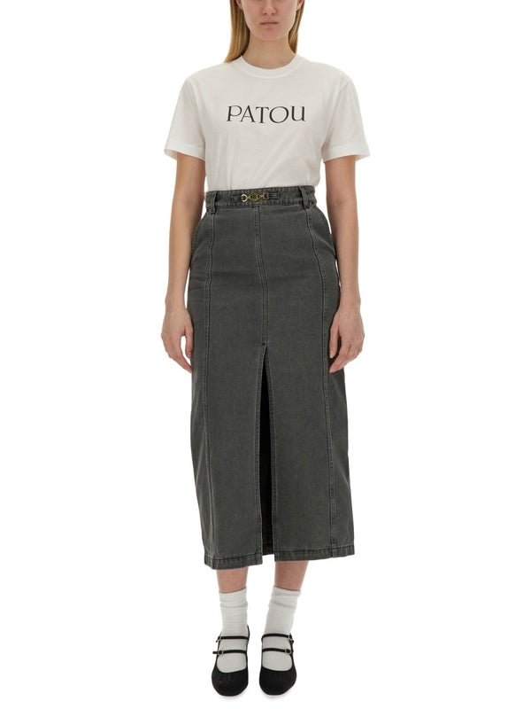 Logo Printing Cotton Short Sleeve T-Shirt