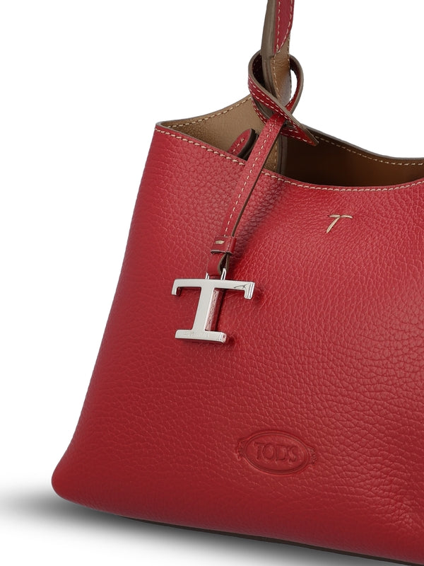 Tod'S Red Tote Bags