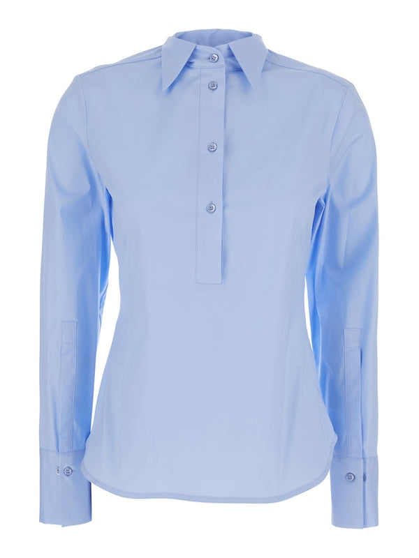 Semicouture Blue Shirts & Blouses