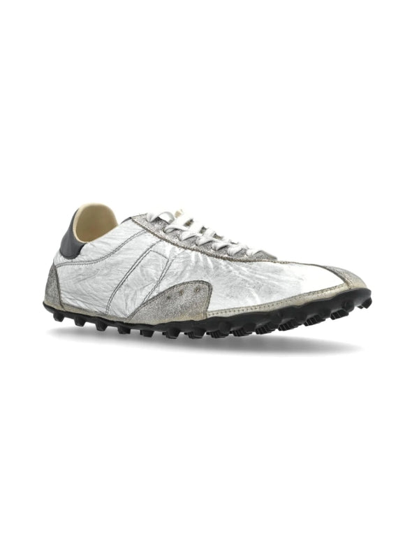 Maison Margiela Silver Low Top Sneakers