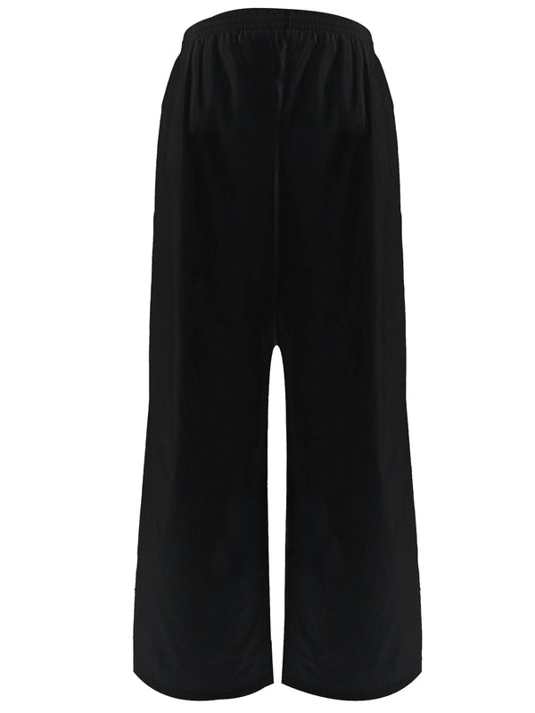 Wide Cotton Nylon Pants