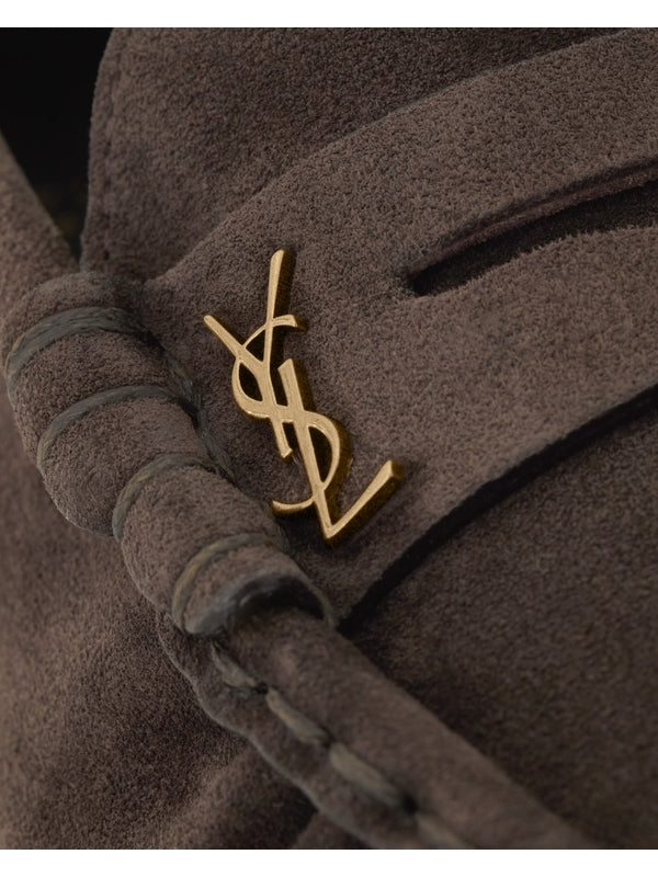 Saint Laurent Brown Loafers