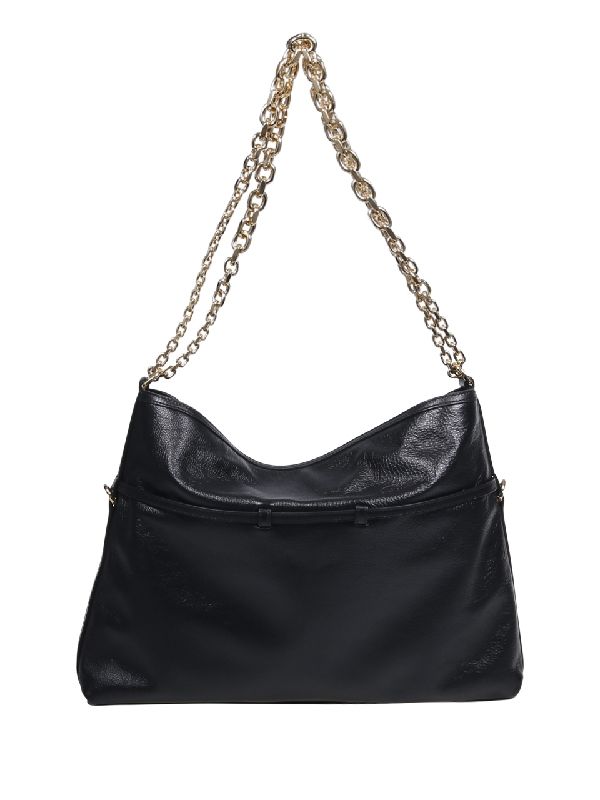 Voyou Logo Chain Shoulder Bag