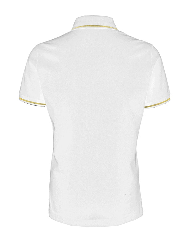 V Emblem Embroidery Polo Shirt