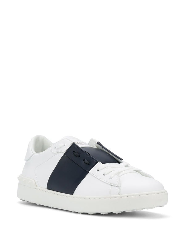 Valentino White Low Top Sneakers