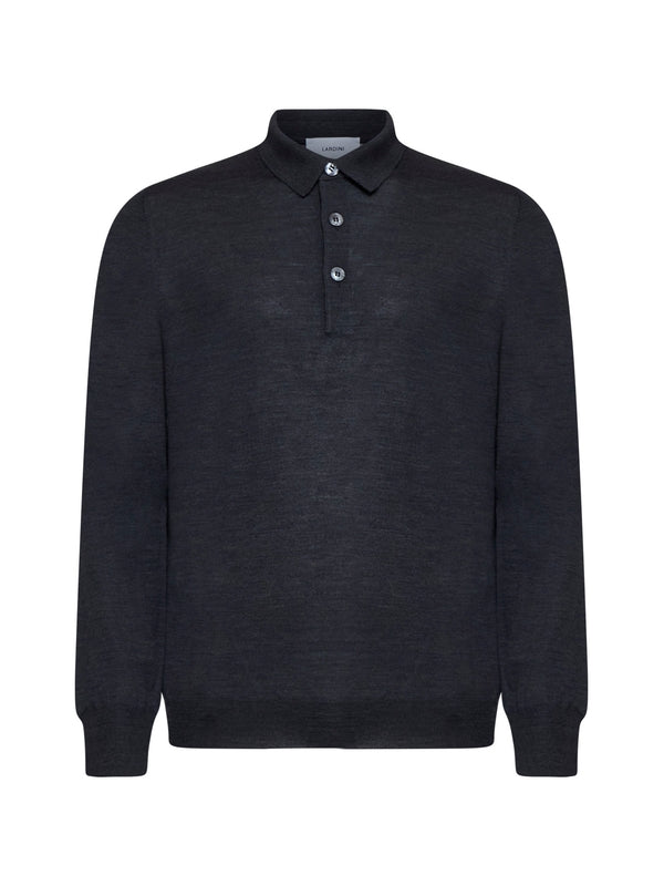 Wool Knit Polo Knit