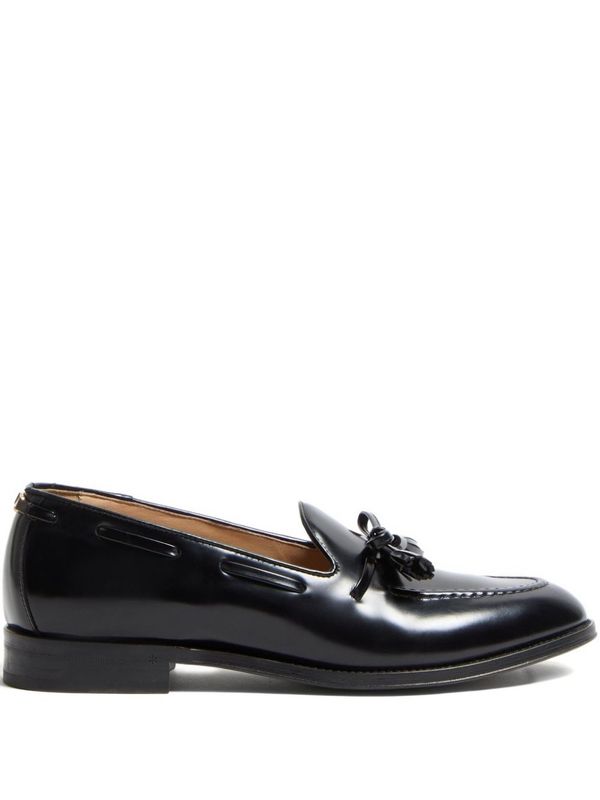 Valentino Black Loafers
