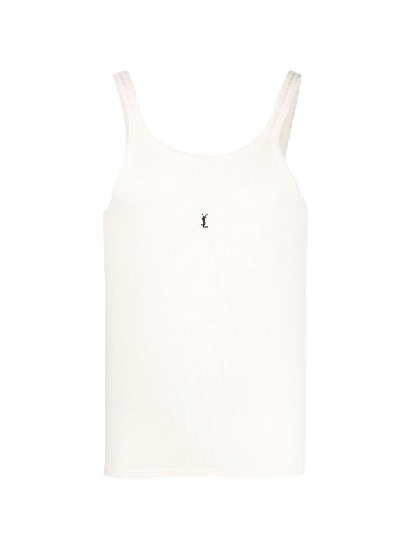 Cassandra Logo Embroidery Tank Top