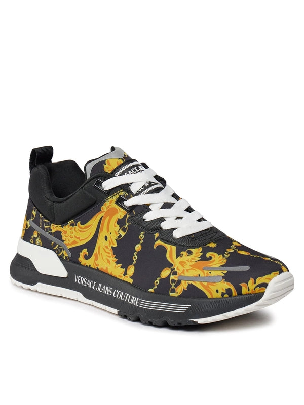 Baroque Printing Low-Top Sneakers
