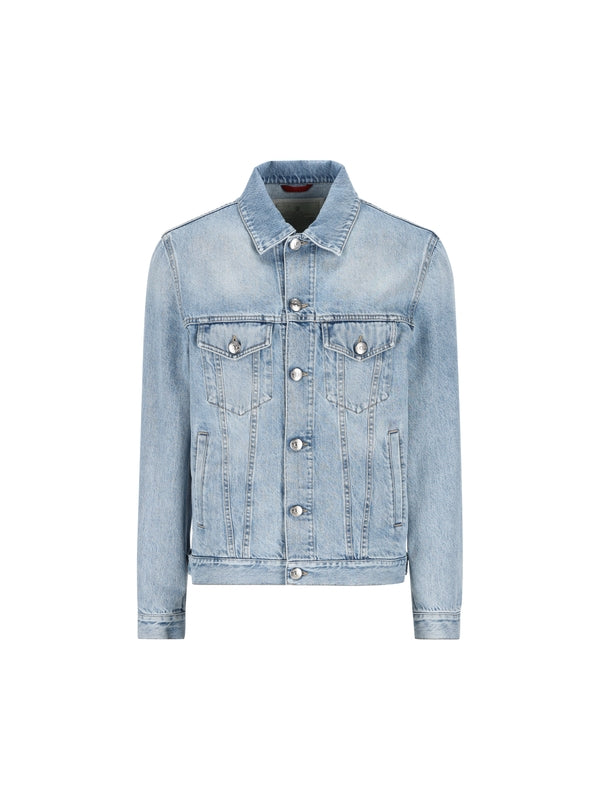 Washing Denim Trucker Jacket