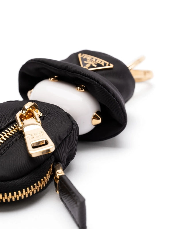 Triangle Logo Re-Nylon Keyring