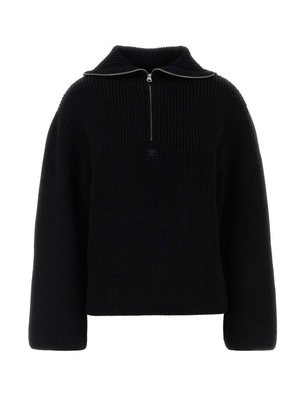 Courrèges Black Knitted