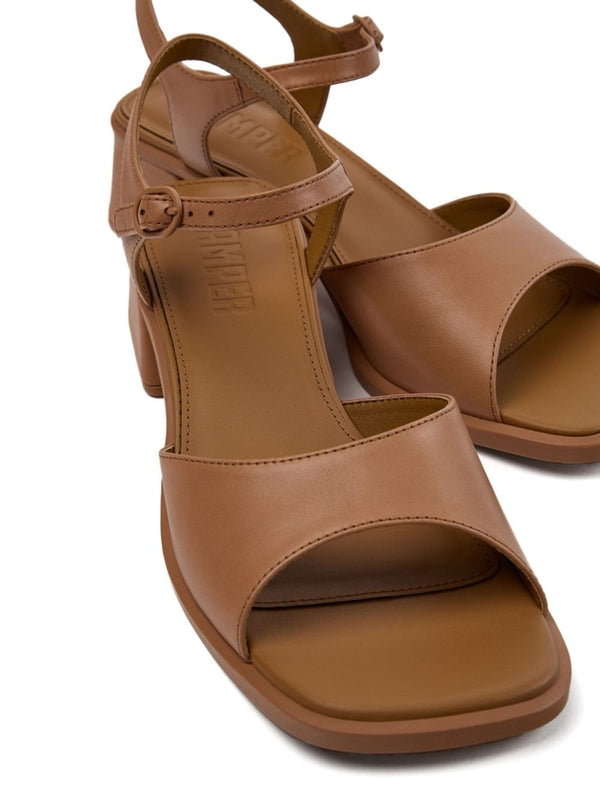 Camper Beige Sandal Heel