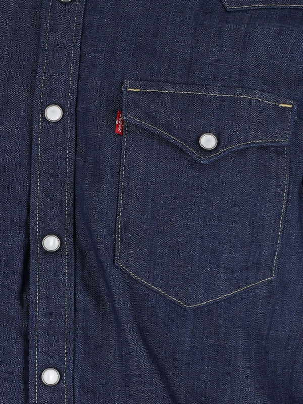 Levi'S Navy Shirts