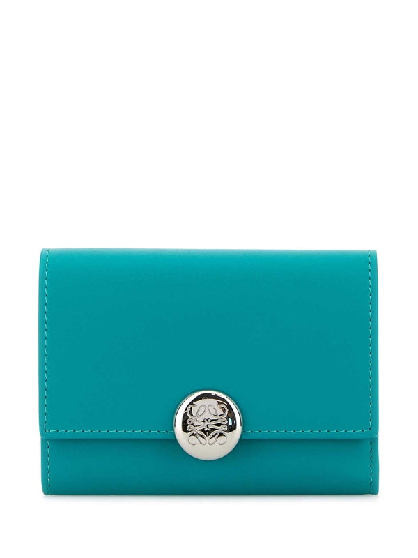 Pebble Leather Wallet