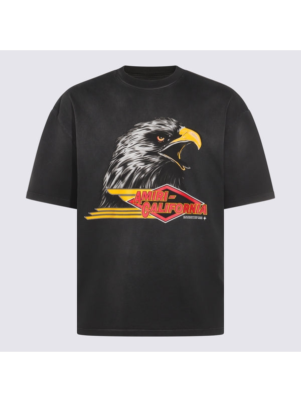 Printing Detail Cotton Short Sleeve T-shirt