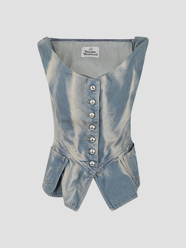Vivienne Westwood Blue Vests